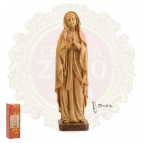 Virgen de Lourdes 20 cm...